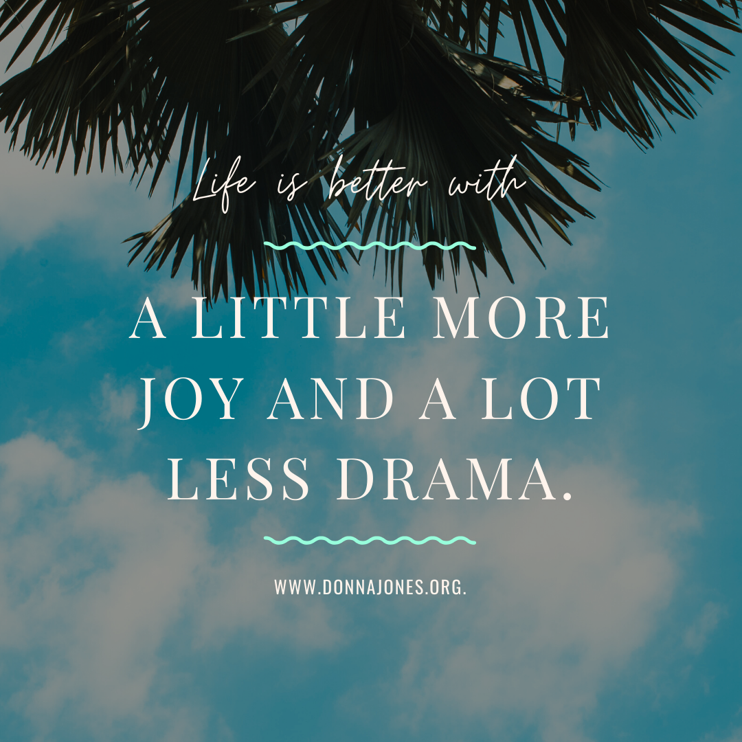 When You Need a Little More Joy and a Lot Less Drama