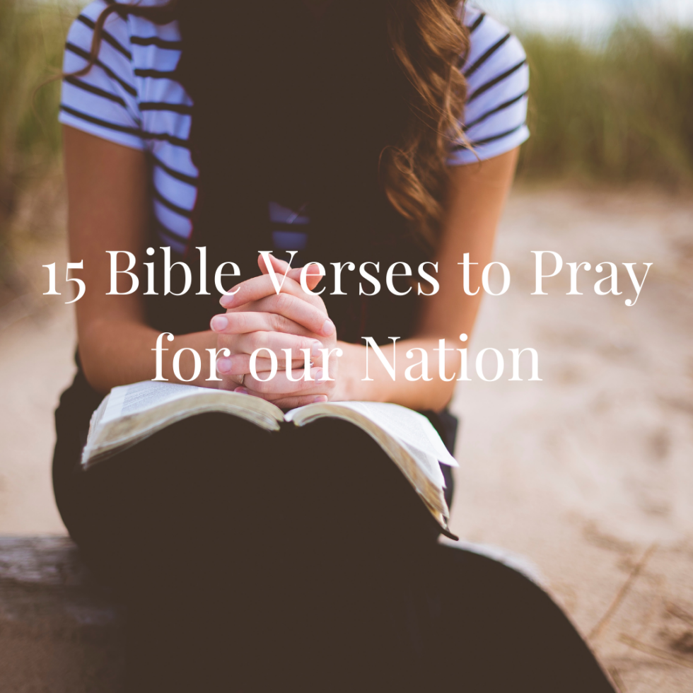 15 Bible Verses to Pray for our Nation – Donna Jones